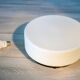 Large modernist ceiling light from the 60s, Vianne glassware, new.