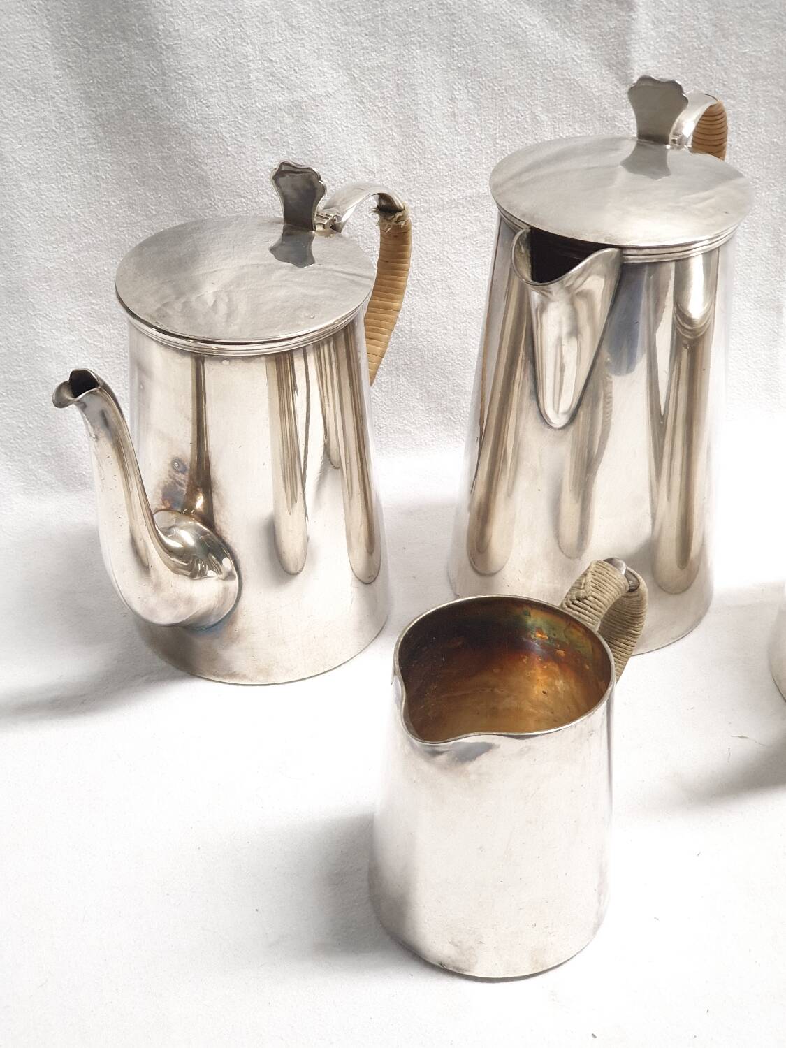 Art Deco tea/coffee service – Mappin & Webb – circa 1925 – Prince's Plate