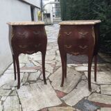 Marble bedside table