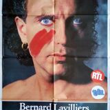 Vintage concert poster Bernard Lavillier 80x120