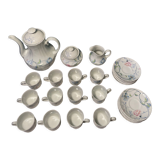 Service à café en porcelaine fine « Laurent » fabrication Italienne