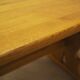 Table à manger en chêne massif, design danois, années 1960