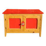 Buffet ancien en bois peint