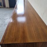 Scandinavian rowning Musterring walnut 60s