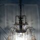 Chandelier with tassels vintage