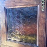Antique glass bookcase