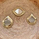 Trio Miroir Laiton