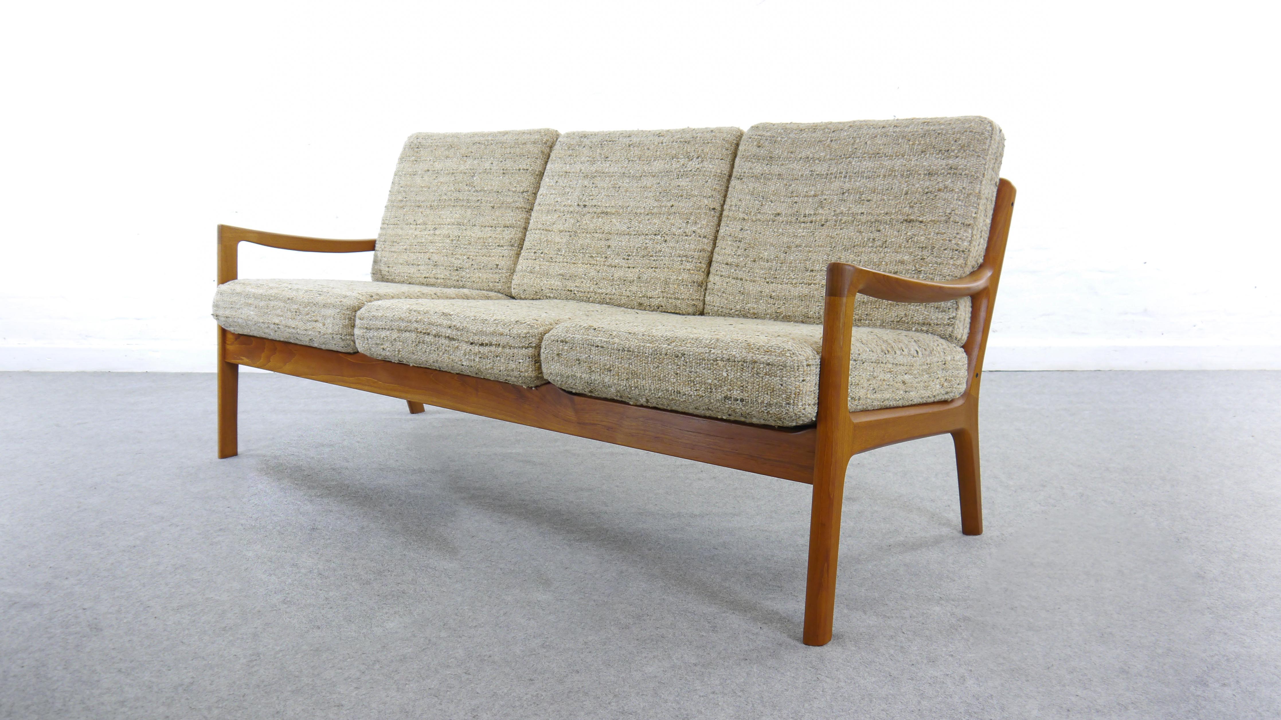 Senator teak sofa by Ole Wanscher for Cado, in Denmark