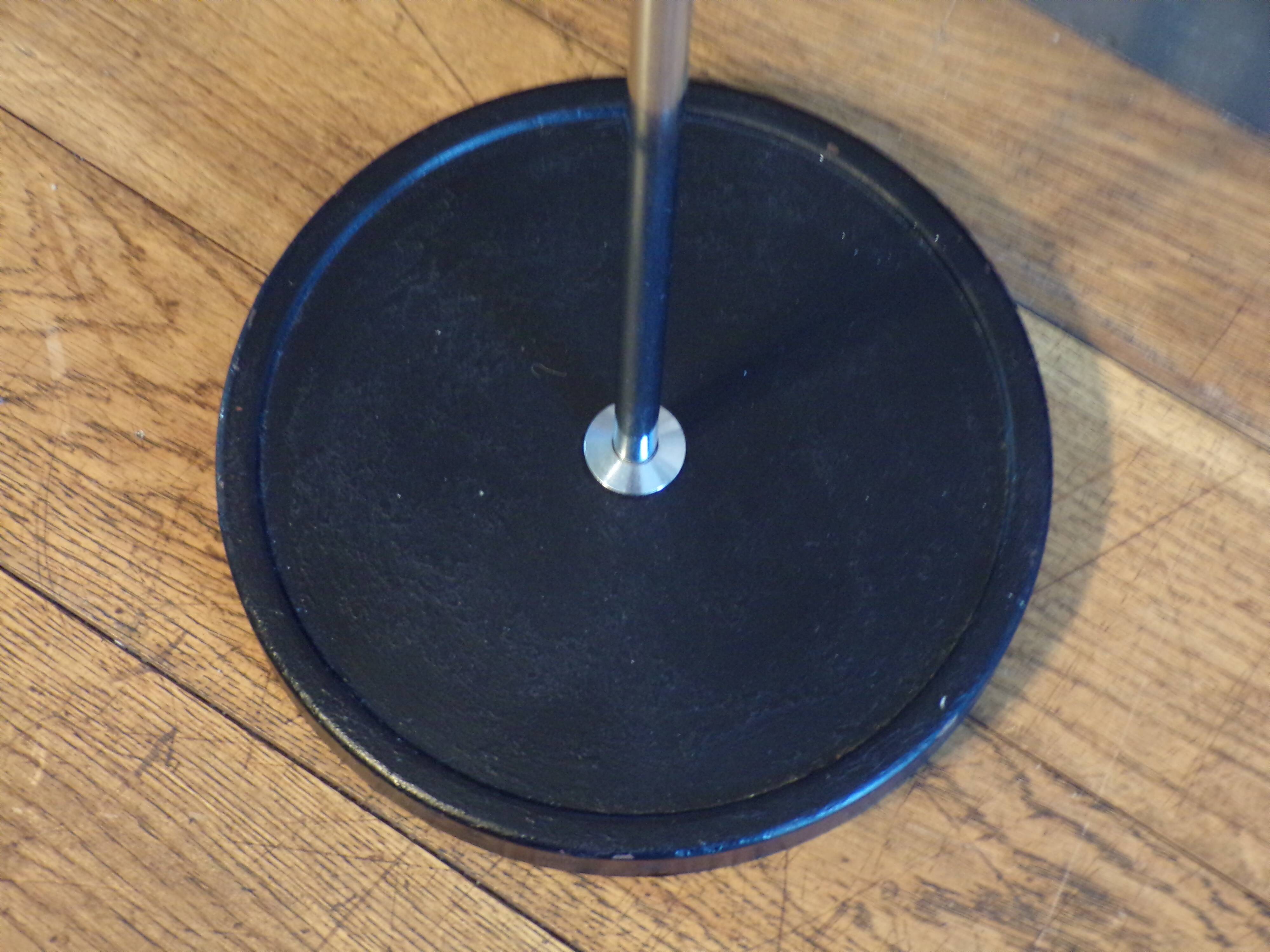 German floor lamp 1970 with pendulum