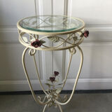 Art Nouveau style iron console