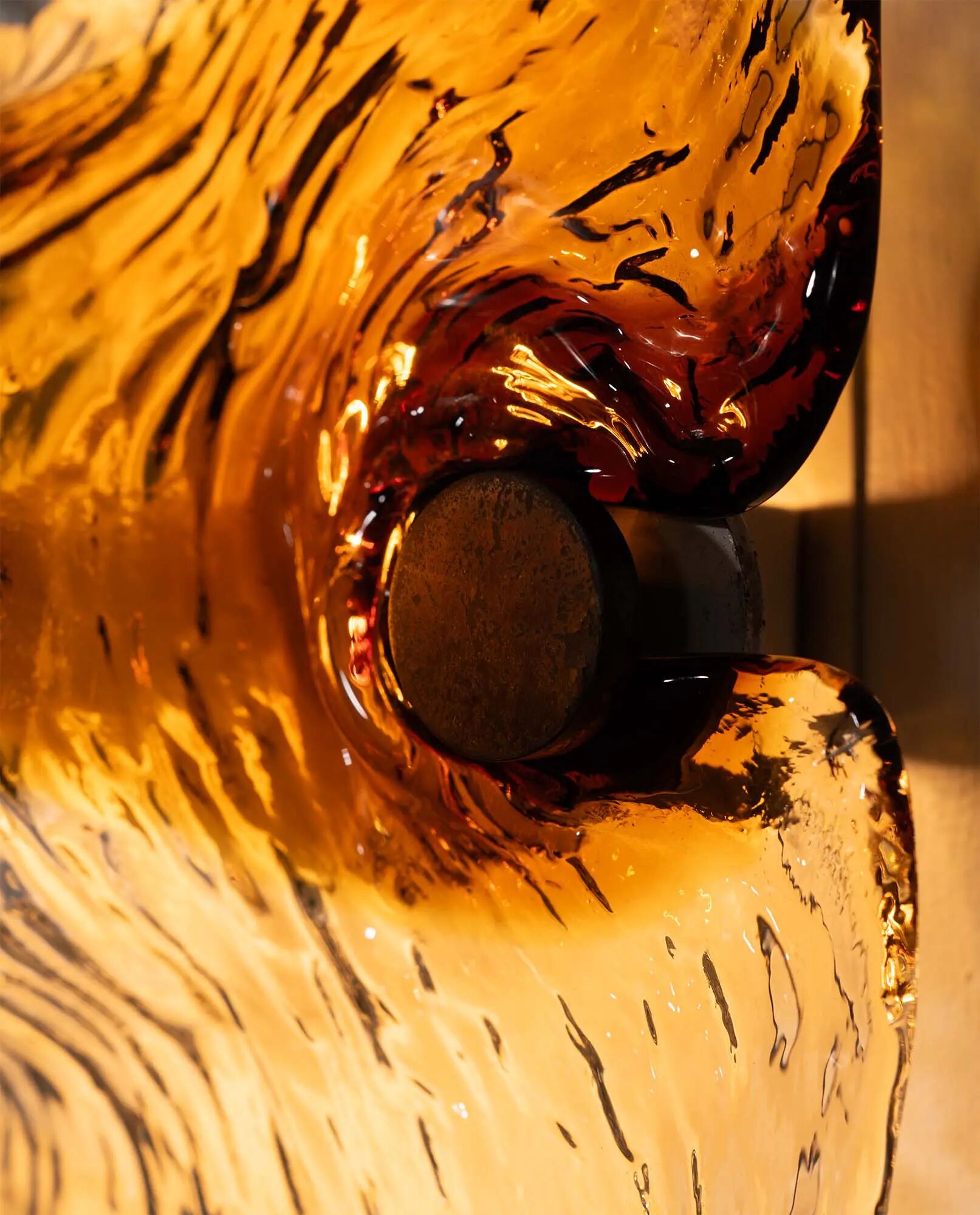 Toni Zuccheri, wall lamp for Venini, Italy 1960's