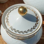 Vintage coffee service in porcelain Seltmann Weiden Bavaria –