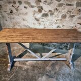 Table bistrot / de travail française ancienne, vers 1920