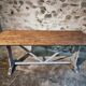 Antique French bistro/work table, circa 1920