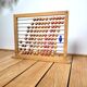 Boulier ancien en bois pour enfant
