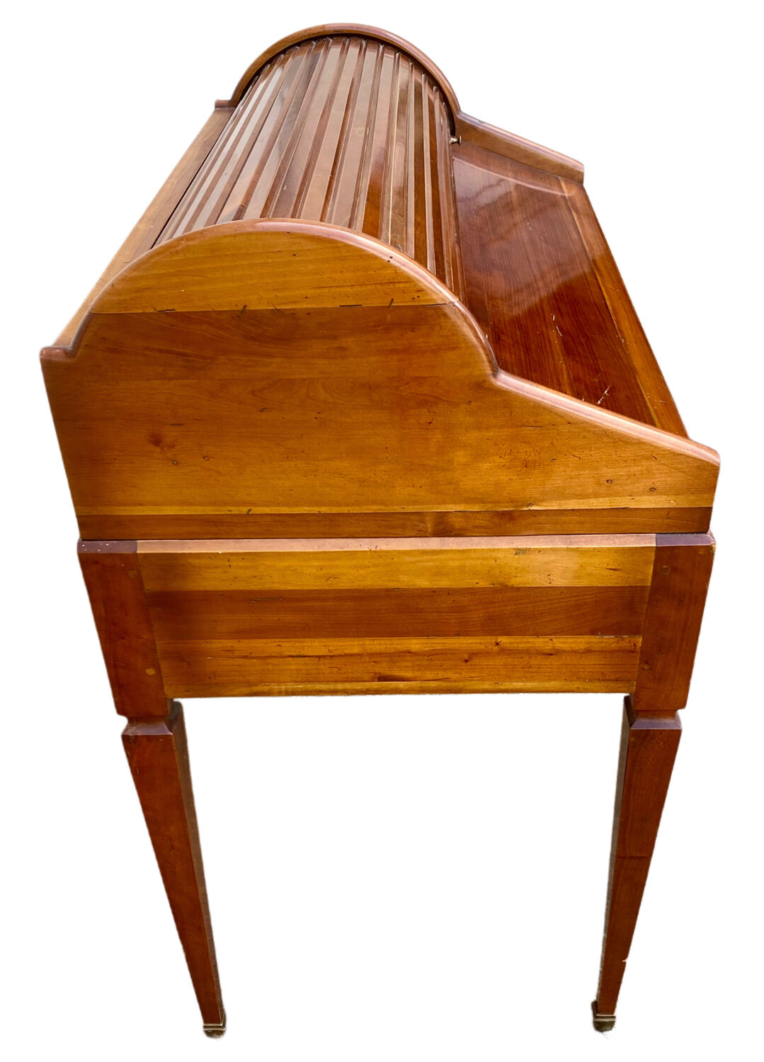 Bureau à cylindre Louis XVI en merisier
