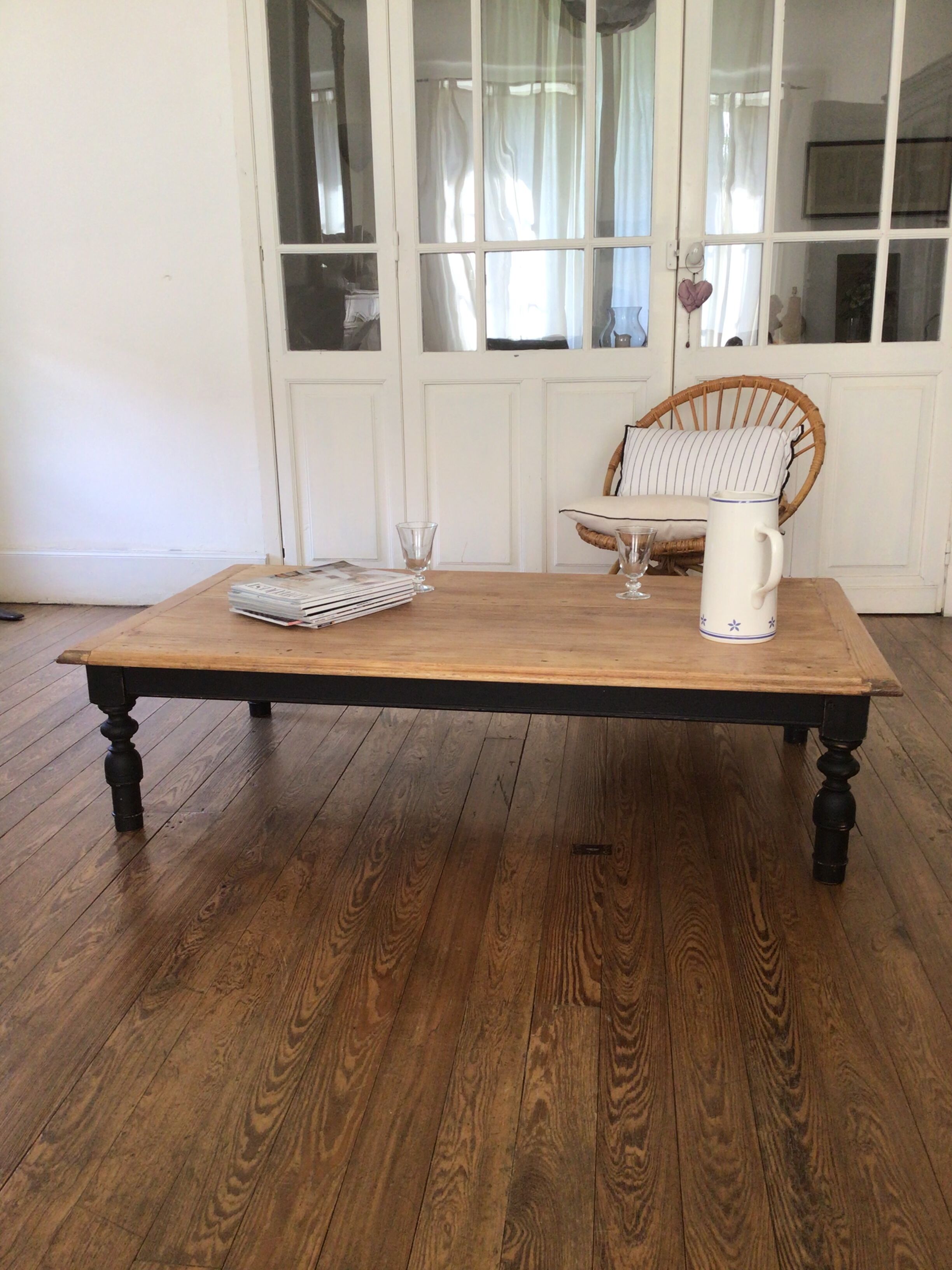 Antique coffee table