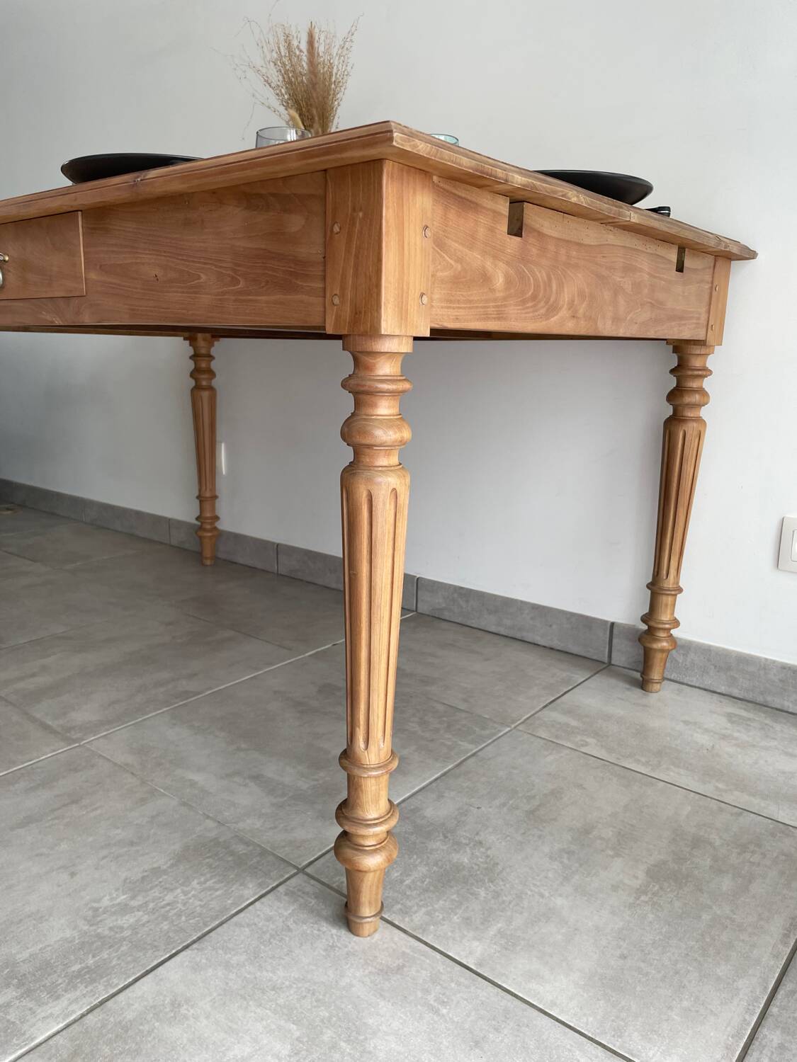 Pretty old cherry wood table