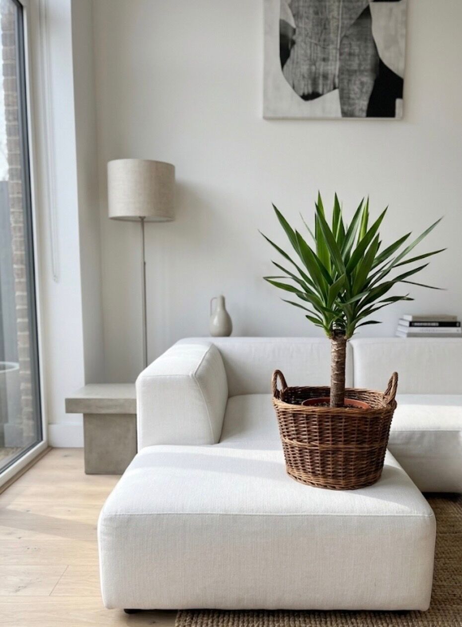 Basket, wicker pot, woven rattan