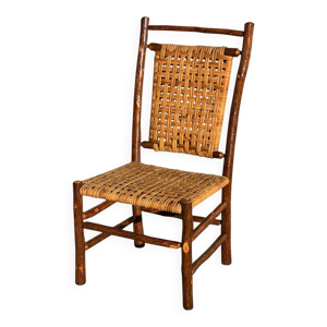 Chaise Old Hickory, en