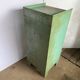 Cabinet with 1 door and 1 industrial metal drawer, 1950