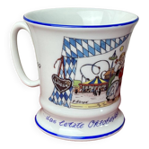 Tasse en porcelaine Stephanskirchen Oktoberfest 1999 fête de la bière