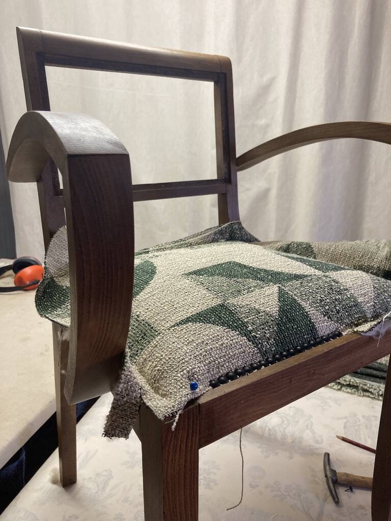 Paire de fauteuil Bridge