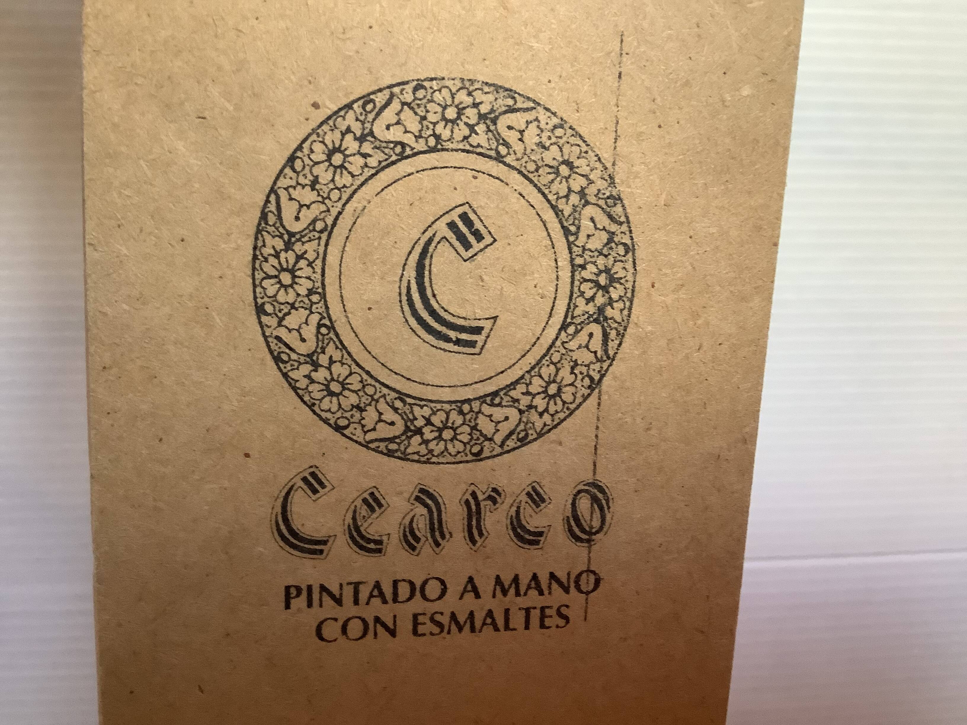 Cloisonne enamel thermometer