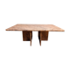 Vintage coffee table in pink marble 70s 80s