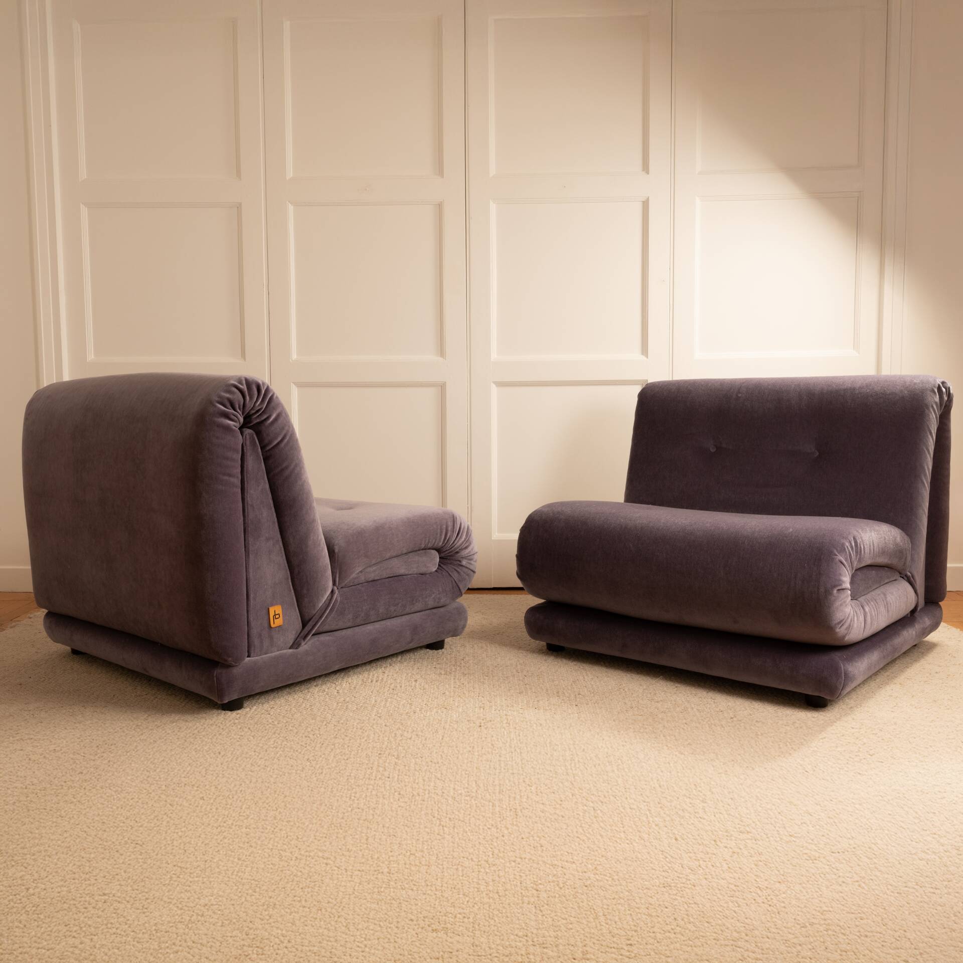 Fauteuils Salotti PD - Italie 70s