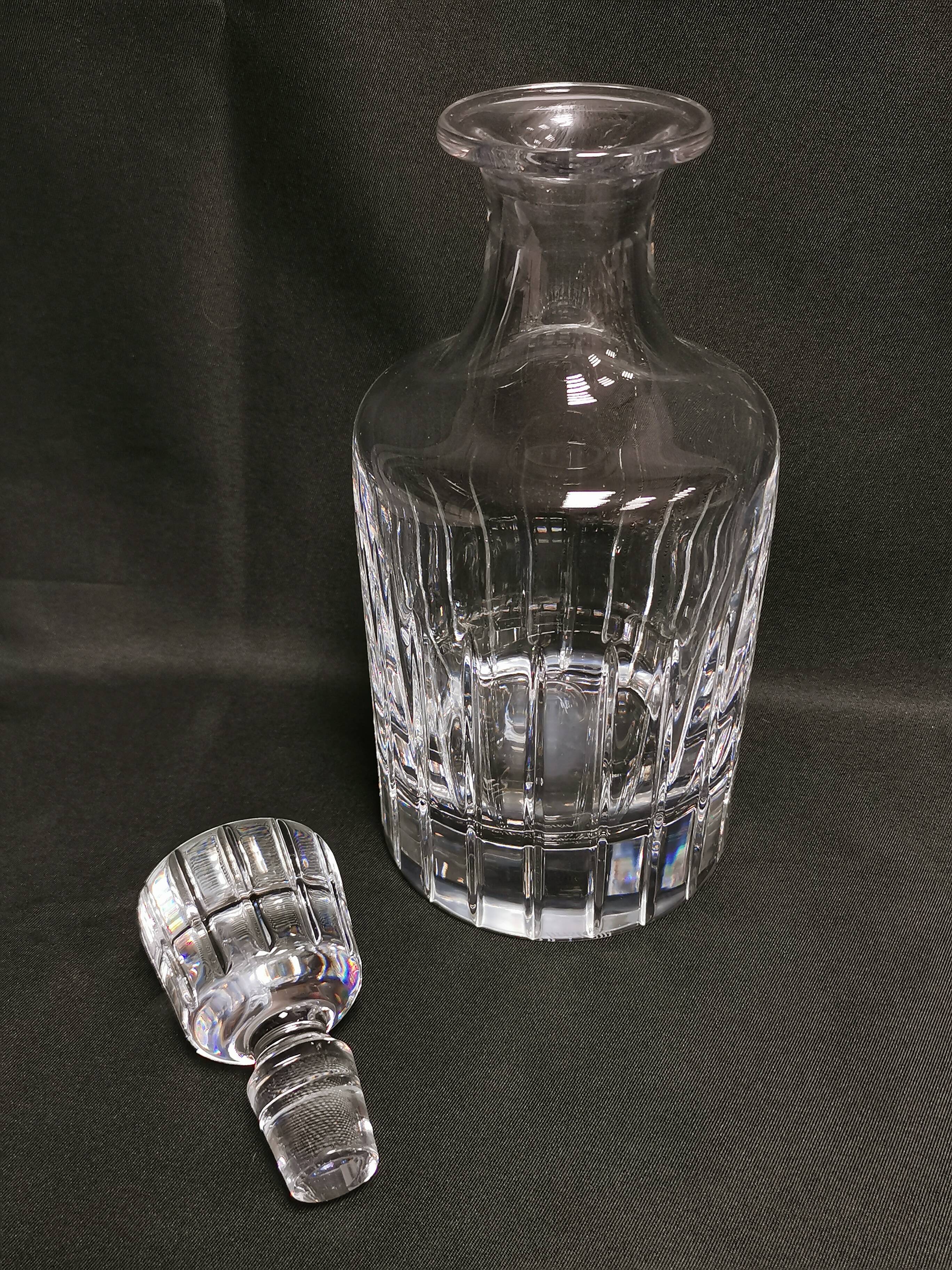 Iriana whiskey carafe, christofle crystal