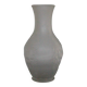 Vase italien vintage en verre moulé dépoli aux motifs de fleurs