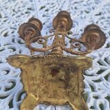Vintage Brass Candle Holder