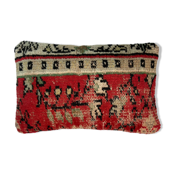 Vintage turkish handmade cushion cover , 30 x 50 cm
