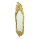 Large Swedish Mirror Gold Leaf Gilded Classic Rococo Style 119cm