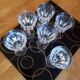 Vintage crystal port glasses