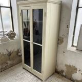 Glazed hosiery cabinet showcase