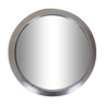 Silver round mirror 23 cm