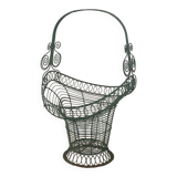 Wrought iron basket
