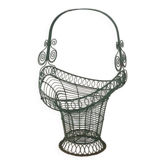 Wrought iron basket