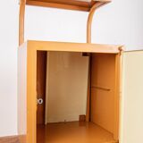 Tolix industrial bedside table