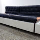 Rare space age sofa bed ‘Tortuga’ in fiberglass with lighting