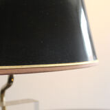 Brass and plexiglass table lamp 1970