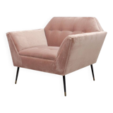 Dutchbone Kate pastel pink armchair
