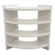 Arched / corner shelf by Olaf Von Bohr for Flair, 1970
