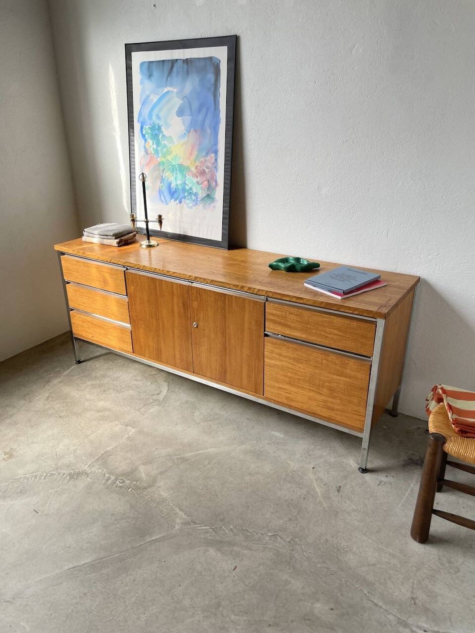 1960s modernist enfilade