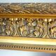 Antique gilded frame in wood and stucco, carved, original gilding