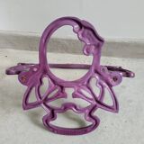 Bathroom set enamelled cast iron mirror door set