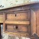 Bureau en pin et hêtre 1900 napoléon