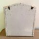 Small vintage rattan wall cabinet
